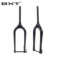 26er carbon fat bike fork matte or glossy 150mm snow bicycle rigid carbon bicycle front fork for sale