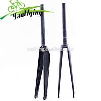 Airwolf full carbon road bicycle forks,1-1/8 super light 700C road bike front fork